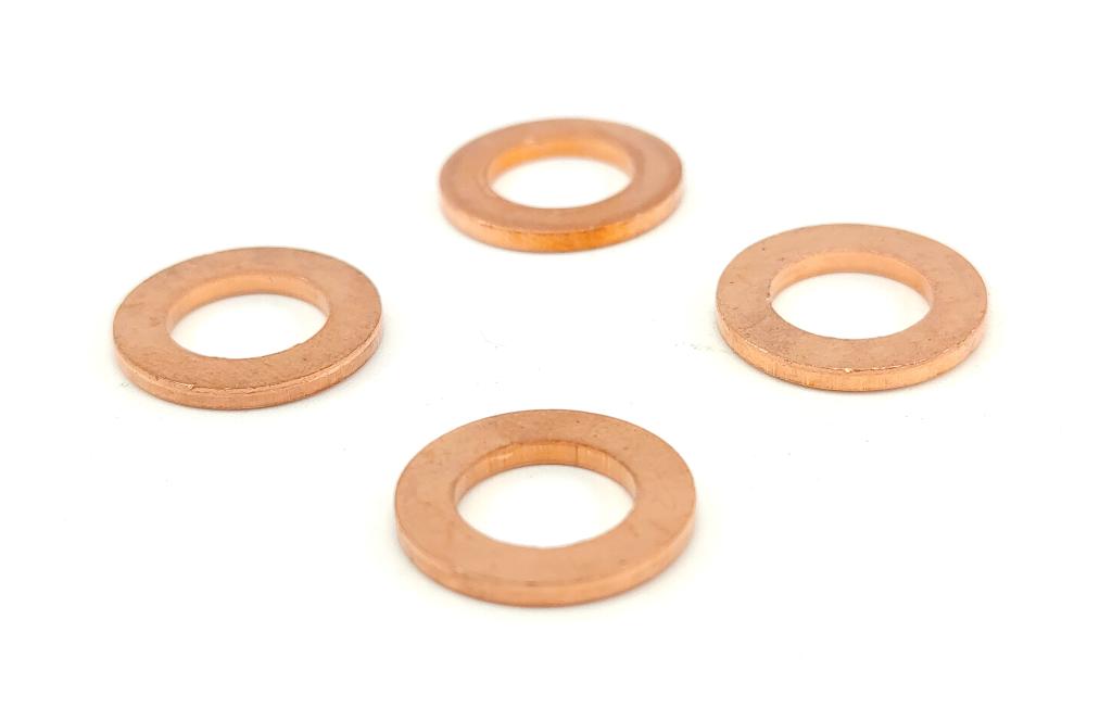 ARRUELA LISA 8MM BRONZE TUBO INFERIOR BENGALA TITAN/FAN/START - 13514 EMBUS