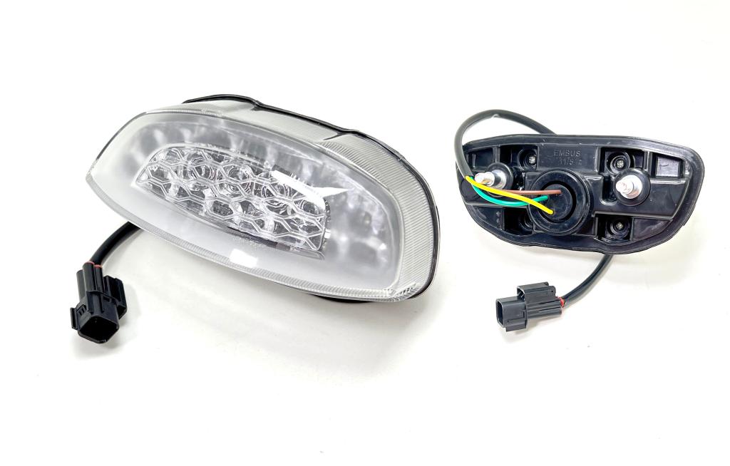LANTERNA CB300F TWISTER 23/25 LED CRISTAL - 15641 EMBUS