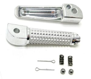PEDALEIRA (T) - FZ15 23/25 / FAZER 250 09/18 / TITAN/FAN/START 160 14/24 ALUMINIO POLIDO (PAR) - 15759 EMBUS