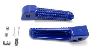 PEDALEIRA (T) - FZ15 23/25 / FAZER 250 09/18 / TITAN/FAN/START 160 14/24 ALUMINIO AZUL (PAR) - 15760 EMBUS