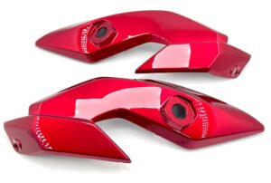 CARENAGEM LATERAL FAROL HAOJUE DK160 VERMELHO 25/26 - 16499 EMBUS