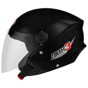 CAPACETE ABERTO NEW LIBERTY 3 PRETO FOSCO 60 - TORK