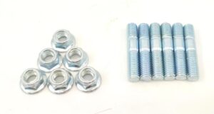 PARAFUSO COROA C/PORCA (KIT 12 PECAS) FAZER/LANDER/TENERE 250 06/17 / FAZER 150 / FZ15 23/24 / FZ25 18/24 - 13248 EMBUS