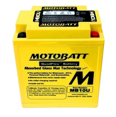 BATERIA AGM - MB10U 14.5 AH - MOTOBATT