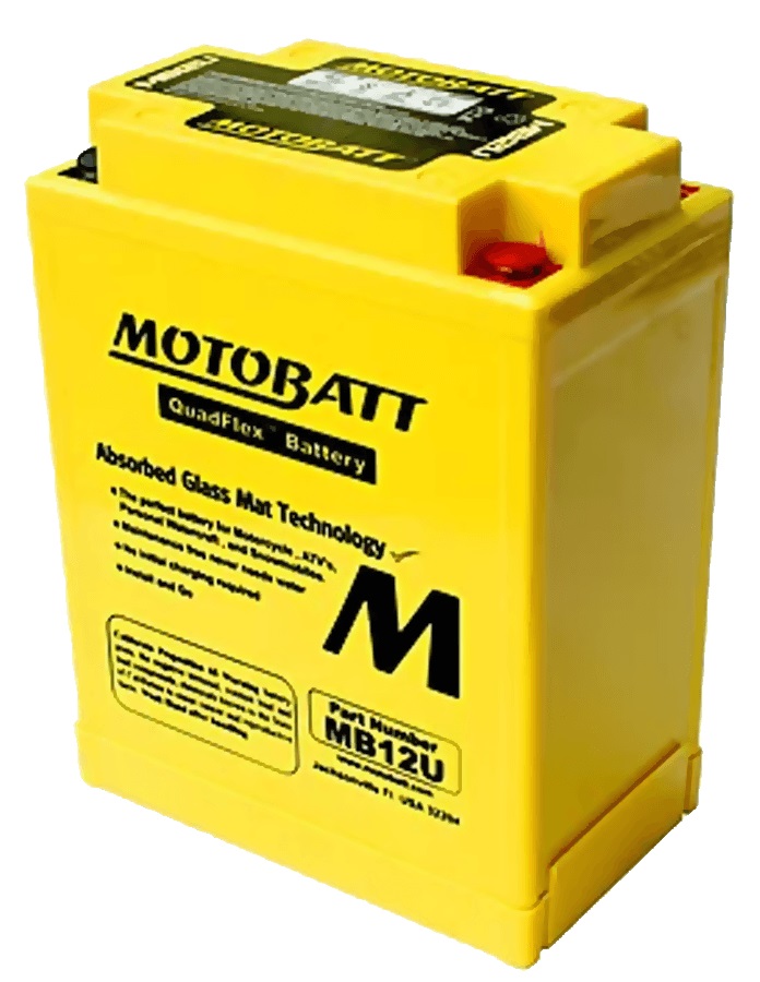 BATERIA AGM - MB12U 15.0 AH - MOTOBATT