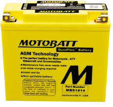 BATERIA AGM - MB51814 20.0 AH - MOTOBATT
