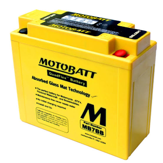 BATERIA AGM - MB7BB 07.0 AH - MOTOBATT
