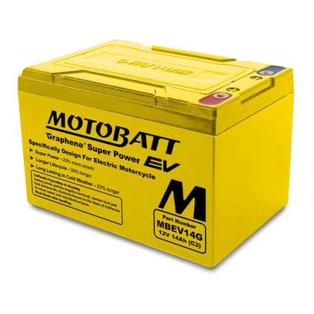 BATERIA AGM - MBEV14G 14.0 AH - MOTOBATT