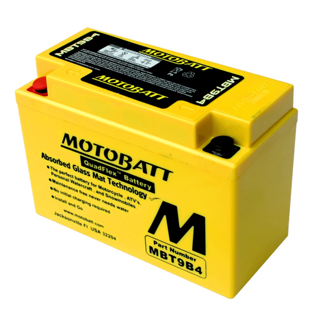BATERIA AGM - MBT9B4 09.0 AH - MOTOBATT