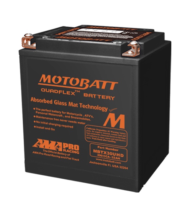 BATERIA AGM - MBTX30UHD 32.0 AH - MOTOBATT