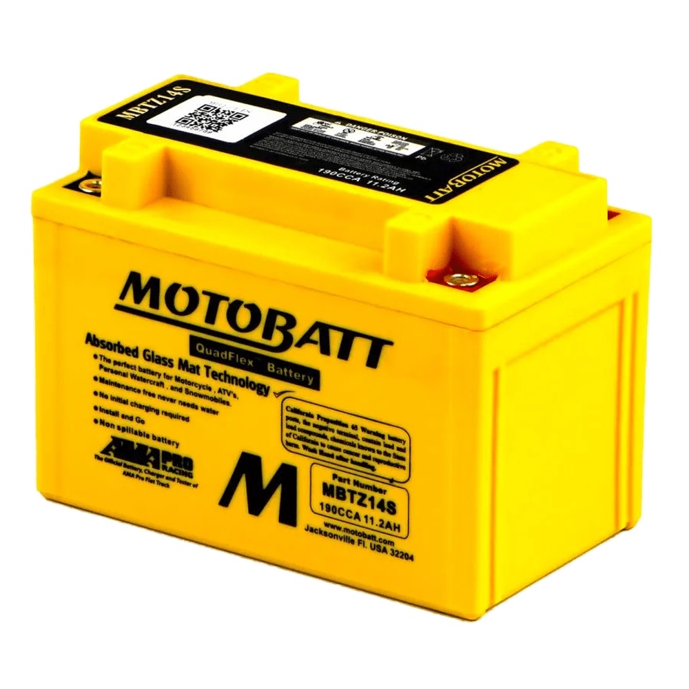 BATERIA AGM - MBTZ14S 11.2 AH - MOTOBATT