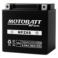 BATERIA AGM - MFZ6S 06.0 AH - MOTOBATT