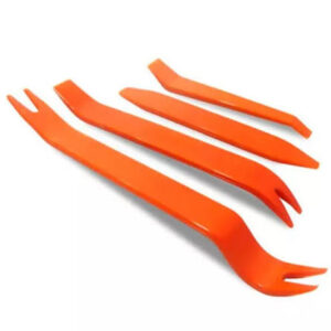 ESPATULAS NYLON KIT 4 PECAS LARANJA - 1874 IMPORTADO